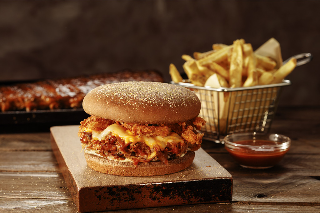 Ribs Bloomin Burger